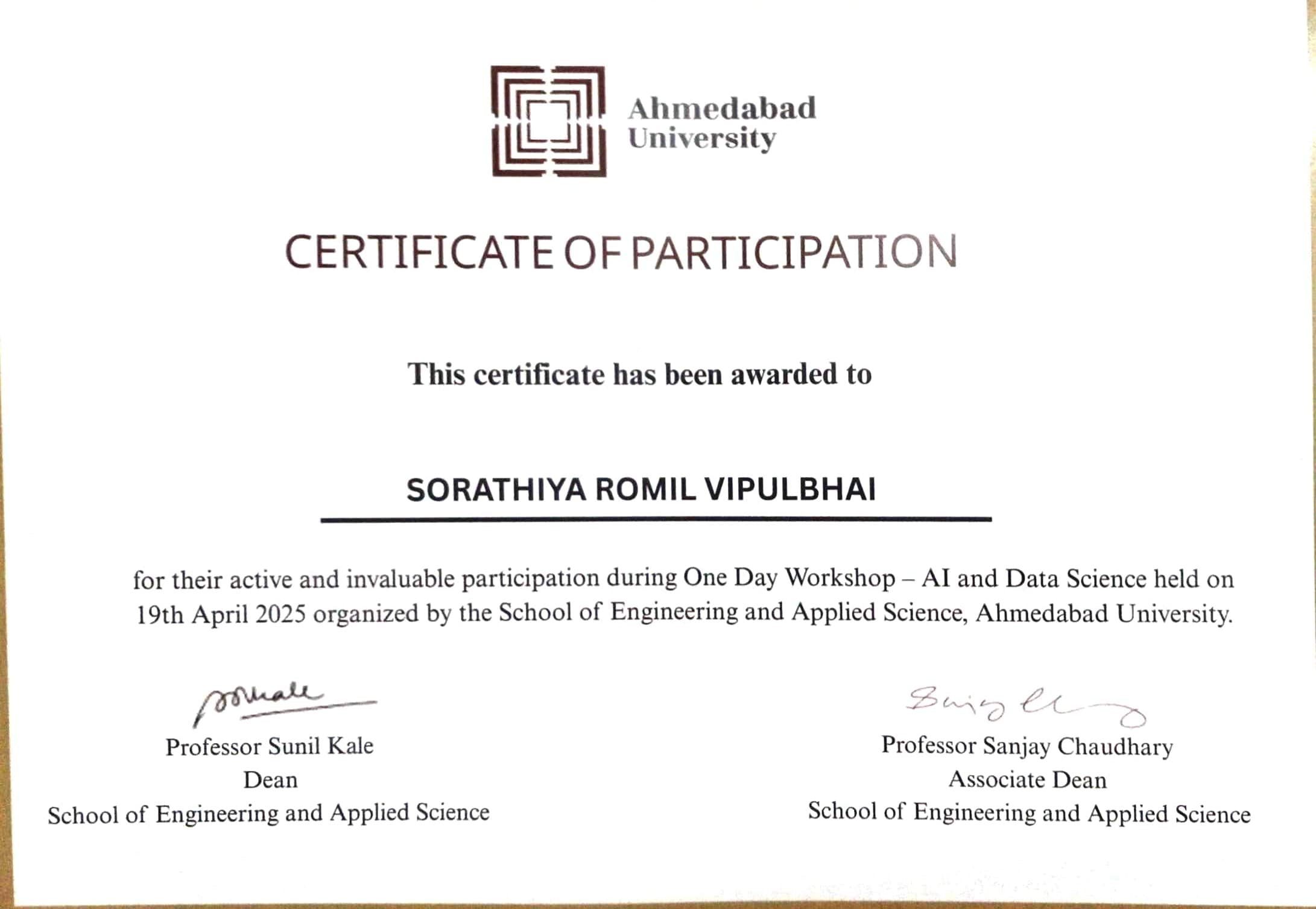 Certificate 9