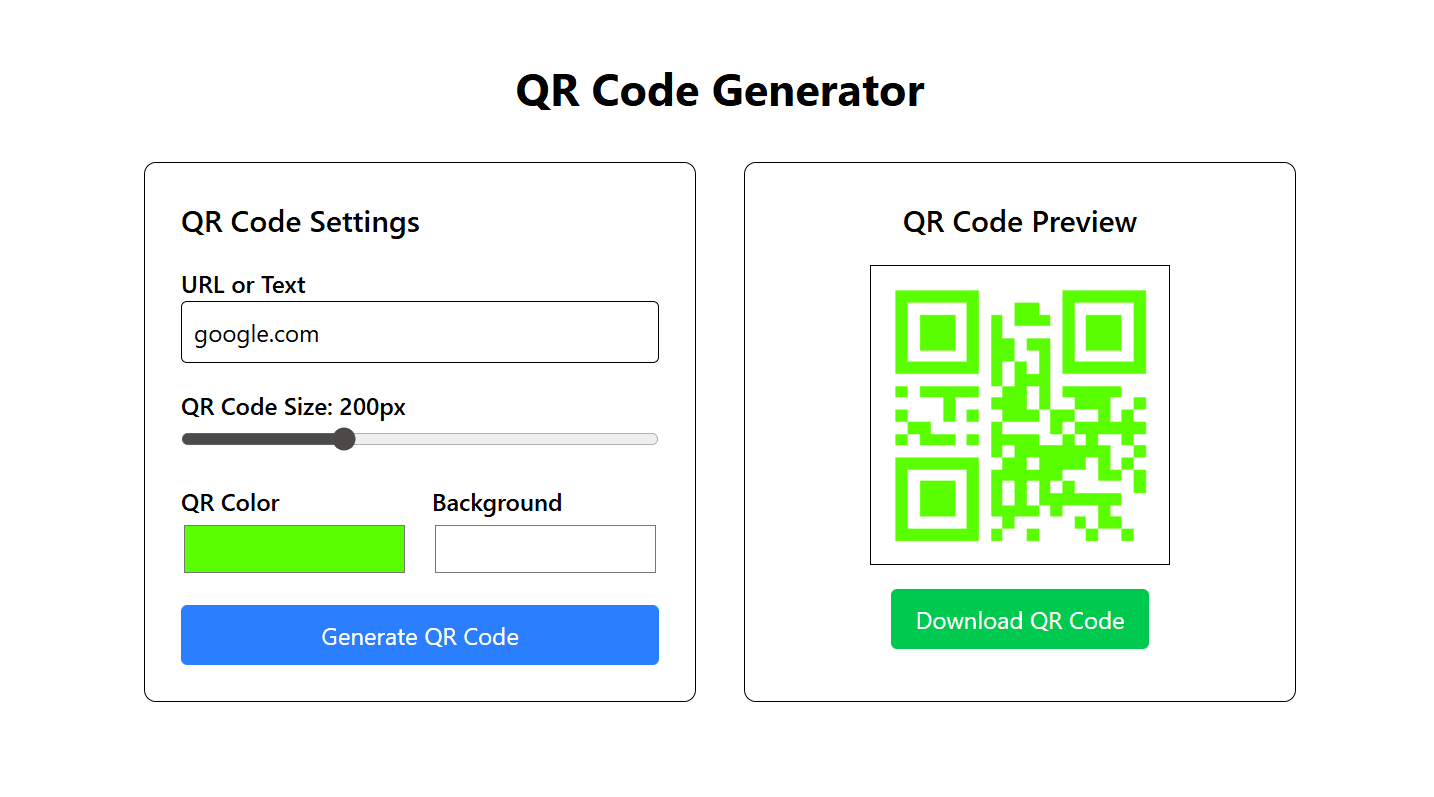 QR Code Generator
